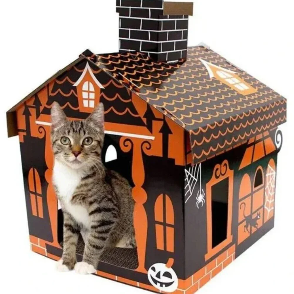 vintage Hyde & EEK! Boutique Halloween Cat House